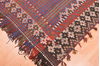 Kilim Brown Hand Knotted 59 X 77  Area Rug 100-76478 Thumb 1