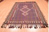 Kilim Brown Hand Knotted 59 X 77  Area Rug 100-76478 Thumb 3