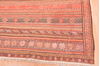 Kilim Red Hand Knotted 411 X 95 Area Rug 100-76480 Thumb 3