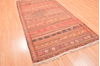 Kilim Red Hand Knotted 411 X 95  Area Rug 100-76480 Thumb 5