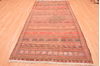 Kilim Red Hand Knotted 411 X 95  Area Rug 100-76480 Thumb 9