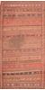 Kilim Red Hand Knotted 411 X 95 Area Rug 100-76480 Thumb 0