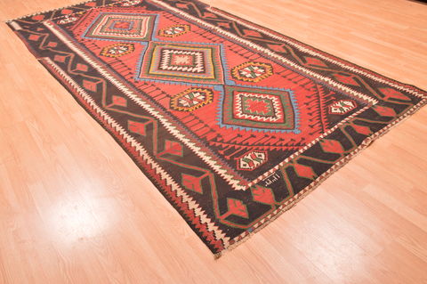 Kilim Brown Flat Woven 57 X 1110 Area Rug 100-76482 Image 11