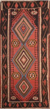 Kilim Brown Flat Woven 5'7" X 11'10"  Area Rug 100-76482