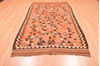 Kilim Beige Hand Knotted 410 X 810  Area Rug 100-76483 Thumb 1