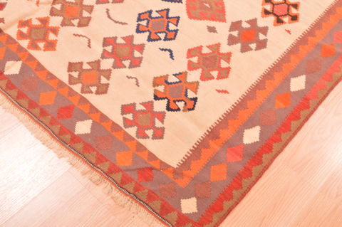 Kilim Beige Flat Woven 510 X 96 Area Rug 100-76486 Image 9