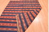 Kilim Red Hand Knotted 62 X 74 Area Rug 100-76488 Thumb 6