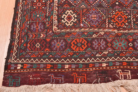 Kilim Brown Runner Hand Knotted 50 X 1910 Area Rug 100-76489 Image 13
