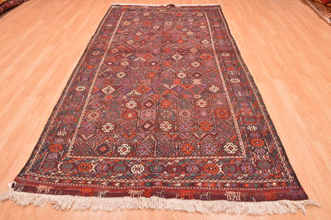 Kilim Brown Runner Hand Knotted 50 X 1910 Area Rug 100-76489 Image 1