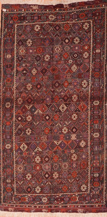 Kilim Brown Runner Hand Knotted 50 X 1910 Area Rug 100-76489 Image 0