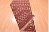 Kilim Red Hand Knotted 49 X 94 Area Rug 100-76490 Thumb 2