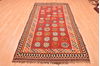 Kilim Red Hand Knotted 47 X 89 Area Rug 100-76491 Thumb 1
