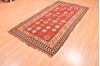 Kilim Red Hand Knotted 47 X 89  Area Rug 100-76491 Thumb 2