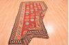 Kilim Red Hand Knotted 47 X 89 Area Rug 100-76491 Thumb 6
