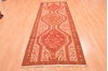 Kilim Red Runner Hand Knotted 36 X 100  Area Rug 100-76492 Thumb 3