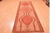 Kilim Red Runner Hand Knotted 36 X 100  Area Rug 100-76492 Thumb 9