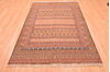 Kilim Beige Hand Knotted 49 X 70  Area Rug 100-76493 Thumb 3