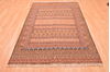 Kilim Beige Hand Knotted 49 X 70  Area Rug 100-76493 Thumb 3