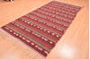 Kilim Red Runner Hand Knotted 411 X 911  Area Rug 100-76494 Thumb 4