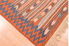 Kilim Beige Hand Knotted 410 X 79 Area Rug 100-76495 Thumb 2