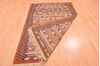 Kilim Beige Hand Knotted 410 X 79 Area Rug 100-76495 Thumb 6