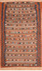 Kilim Beige Hand Knotted 410 X 79 Area Rug 100-76495 Thumb 0