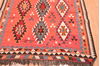 Kilim Red Hand Knotted 49 X 94  Area Rug 100-76497 Thumb 3