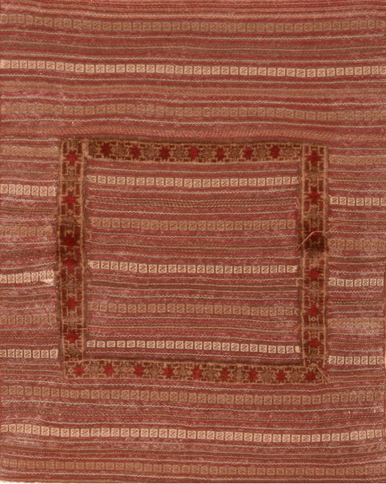Kilim Brown Hand Knotted 42 X 51 Area Rug 100-76501 Image 0