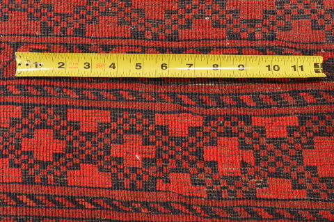 Baluch Red Hand Knotted 810 X 114 Area Rug 100-76503 Image 15