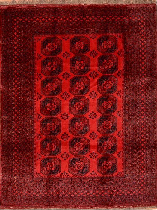 Baluch Red Hand Knotted 810 X 114 Area Rug 100-76503 Image 0