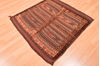 Kilim Brown Square Hand Knotted 311 X 311 Area Rug 100-76505 Thumb 3