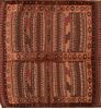 Kilim Brown Square Hand Knotted 311 X 311 Area Rug 100-76505 Thumb 0