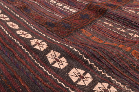 Kilim Brown Flat Woven 36 X 48 Area Rug 100-76506 Image 5