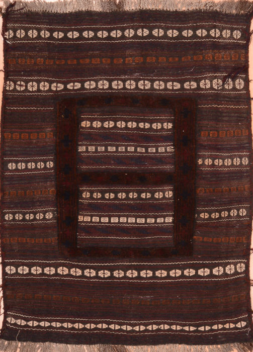 Kilim Brown Flat Woven 36 X 48 Area Rug 100-76506 Image 0