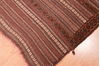 Kilim Brown Hand Knotted 42 X 50 Area Rug 100-76508 Thumb 5