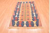 Kilim Red Hand Knotted 38 X 510 Area Rug 100-76509 Thumb 1
