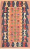 Kilim Red Hand Knotted 38 X 510 Area Rug 100-76509 Thumb 0
