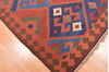 Kilim Brown Hand Knotted 66 X 79  Area Rug 100-76510 Thumb 5