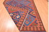 Kilim Brown Hand Knotted 66 X 79  Area Rug 100-76510 Thumb 7