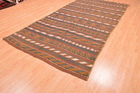 Kilim Green Flat Woven 57 X 111 Area Rug 100-76511 Image 2