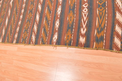 Kilim Green Flat Woven 57 X 111 Area Rug 100-76511 Image 9