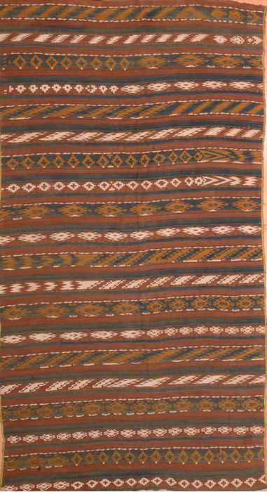 Kilim Green Flat Woven 57 X 111 Area Rug 100-76511 Image 0