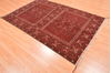 Khan Mohammadi Brown Hand Knotted 49 X 75 Area Rug 100-76513 Thumb 2
