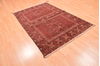 Khan Mohammadi Brown Hand Knotted 49 X 75  Area Rug 100-76513 Thumb 4