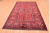 Khan Mohammadi Red Hand Knotted 56 X 810  Area Rug 100-76514 Thumb 3