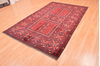 Khan Mohammadi Red Hand Knotted 56 X 810  Area Rug 100-76514 Thumb 5