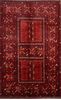 Khan Mohammadi Red Hand Knotted 56 X 810  Area Rug 100-76514 Thumb 0