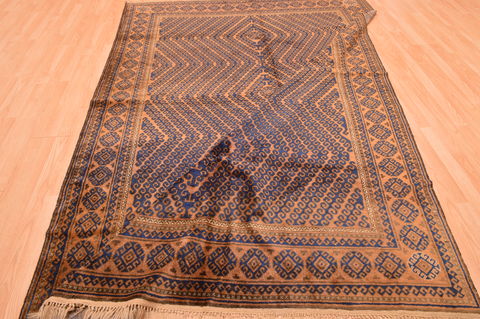 Khan Mohammadi Brown Hand Knotted 69 X 911 Area Rug 100-76515 Image 13