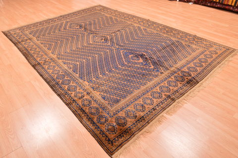 Khan Mohammadi Brown Hand Knotted 69 X 911 Area Rug 100-76515 Image 5