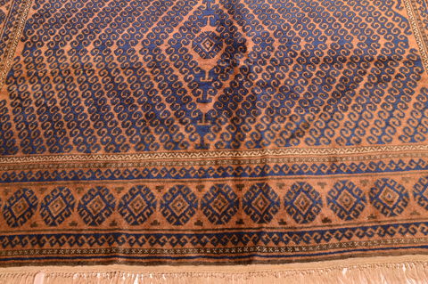 Khan Mohammadi Brown Hand Knotted 69 X 911 Area Rug 100-76515 Image 6
